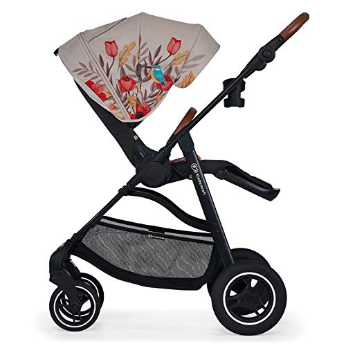 Kinderkraft Silla de Paseo Ultraligera ALLROAD, Suspensión, Protección UV 50+, Multicolor