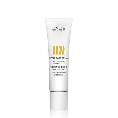 Laboratorios Babé - Crema Cuidado del Pezón 30 ml, Lactancia, Prevención de Grietas, Pezones Sensibles, Combate el Dolor y la Irritación, Embarazo, Amamamiento