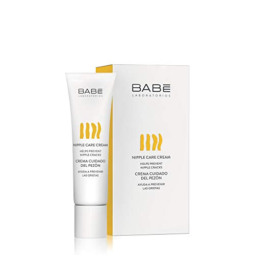 Laboratorios Babé - Crema Cuidado del Pezón 30 ml, Lactancia, Prevención de Grietas, Pezones Sensibles, Combate el Dolor y la Irritación, Embarazo, Amamamiento