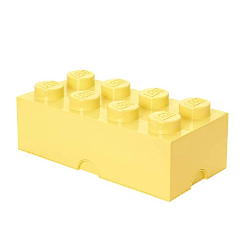 Ladrillo de almacenamiento de 8 espigas de LEGO, caja de almacenaje apilable, 12 l