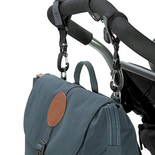 Lässig - Mochila para pañales (incluye accesorios para cambiar pañales) petróleo