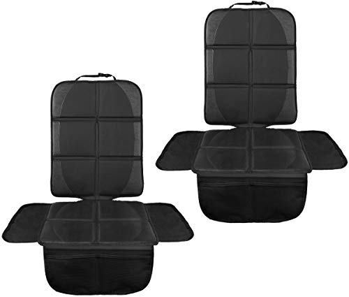 LIONSTRONG - Protector Seguro para Asiento Infantil - Protege tu Coche - Fundas para sillas de Coche - ISOFIX (2-Set)