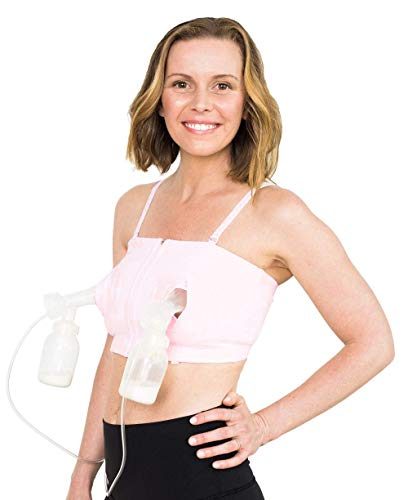 LOVELYBOBO Maternidad Manos Libres Breastpump enfermería Sujetador Suave Lactancia Materna Bras