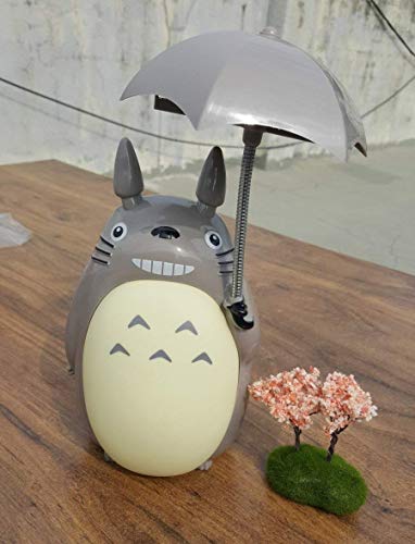 LPOIK Totoro Anime - Lámpara LED de noche para niños, diseño de campana verde, PO2015-S256