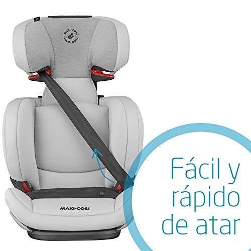 Maxi-Cosi RodiFix AirProtect Silla coche grupo 2/3 isofix, 15 - 36 kg, silla auto reclinable, crece con el niño 3.5 - 12 años, color authentic grey