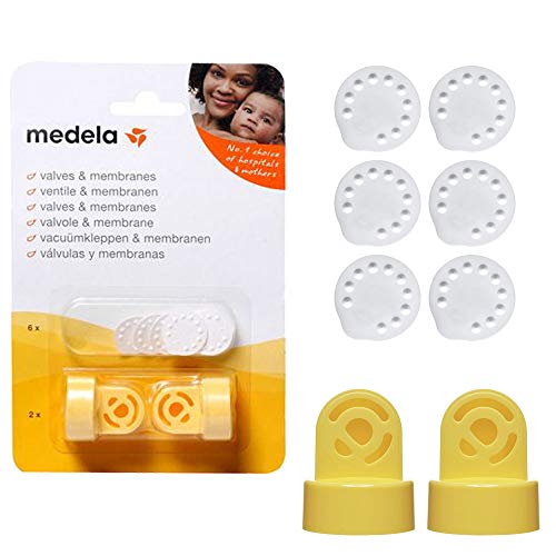 MEDELA PACK 2 VALVULAS 6 MEMBRANAS R 008.02