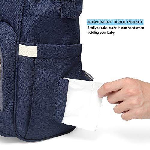 Mooedcoe Mochila Pañales Maternal Bolso Carro Bebé Mochila Carrito Bebe Impermeable