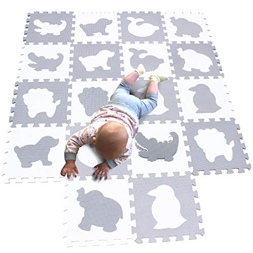 MQIAOHAM alfombra puzzle bebe parque infantil manta suelo grande goma eva acolchada alfombras acolchadas juegos bebes manta tapete zona P051BH