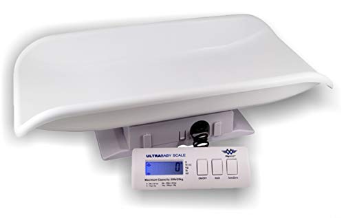 Myweigh - Báscula digital para bebé, color blanco