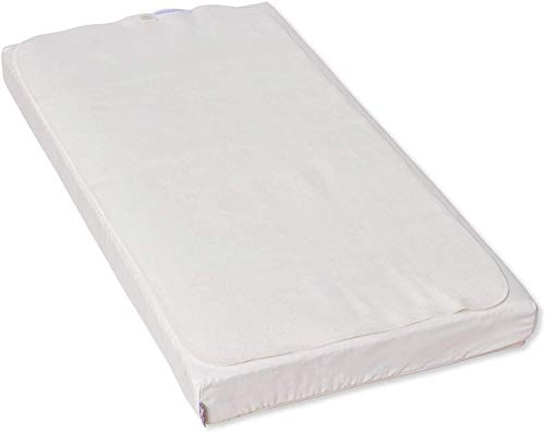 Naturalmat Protector de colchón orgánico impermeable – Cuna pequeña 50 x 83 cm