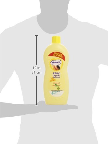 Nenuco Jabon Líquido Ultra Suave de bebé con extracto de aloe - 1125 ml