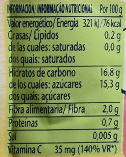 Nestlé Bolsita de puré de frutas, variedad Plátano y Manzana - Para bebés a partir de 4 meses - Paquete de 16 bolsitasx90g