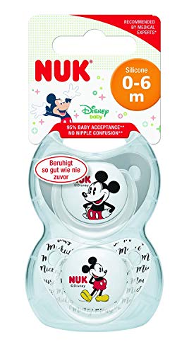 NUK Disney Baby Dummies | 0-6 meses | Chupetes de silicona sin BPA | Jessie & YeeeHaaw (Toy Story) | 2 unidades