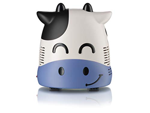 Only for Baby Smiley Cow - Inhalador para niños la Vaquita Sonriente Aparato para medicamentos líquidos con compresor Nebulizador