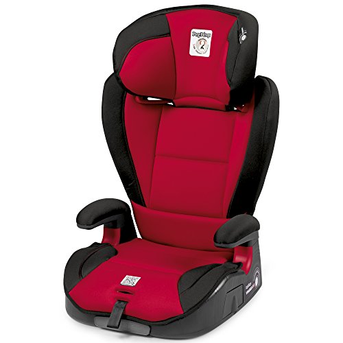 Peg-Pérego Viaggio Surefix, Silla de coche grupo 2/3 Isofix, rojo