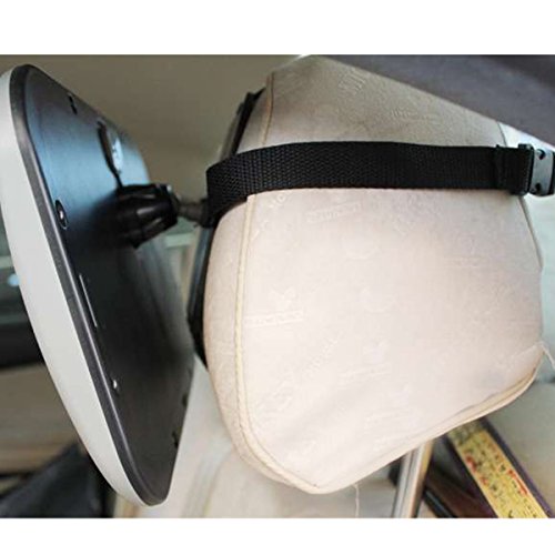 PEKITAS Espejo Retrovisor para Vigilar al Bebé en el Coche, 360° Ajustable Irrompible Interior Espejo Coche Bebé, Para Los Asientos de Niños Orientados Hacia Atrás