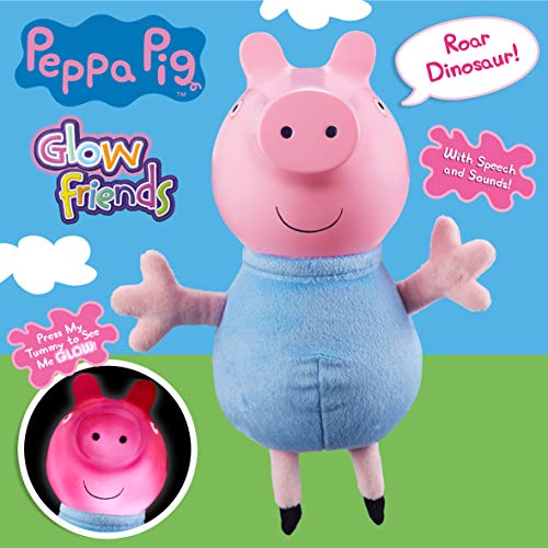 Peppa Pig 6935 Talking Glow George, Multi