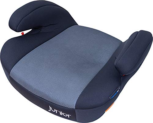 Petex 44430818 Max Plus 152 - Alzador de asiento infantil (con Isofix, HDPE según ECE R44/04), color gris