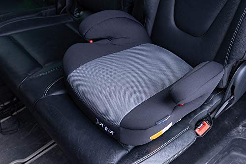 Petex 44430818 Max Plus 152 - Alzador de asiento infantil (con Isofix, HDPE según ECE R44/04), color gris