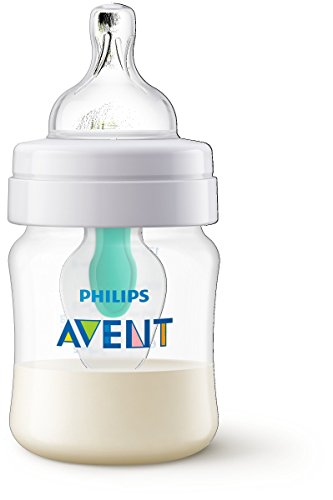 Philips AVENT Anticólico -  botella con Airfree Válvula, 125 ml, 1er Pack,transparente