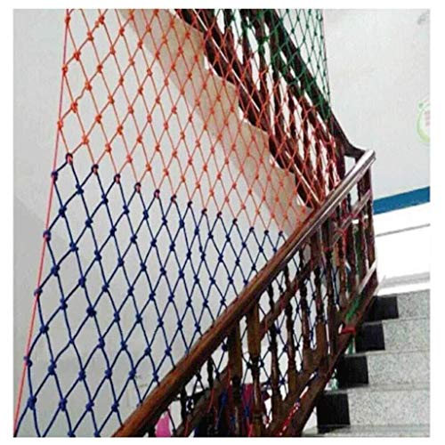 Red de Seguridad Red de Protección 4 * 6 m color protección neta red de seguridad de construcción escaleras para niños balcón red protectora cuerda de red de nylon cría de animales al aire libre red S