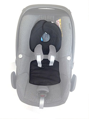 Reductor de asiento para niños y protección de cabeza Pebble de Maxi Cosi (en negro)