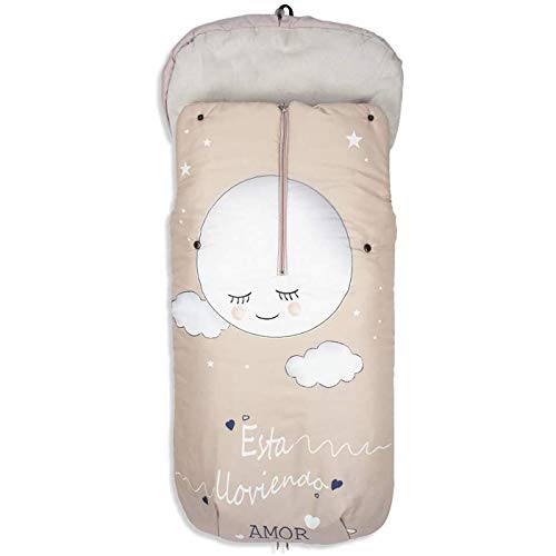 Saco de Silla de Paseo UNIVERSAL-INVIERNO-IMPERMEABLE (luna beig)