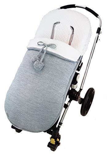 Saco silla de paseo universal. Varios modelos y colores disponinbles (Muffin Gris)