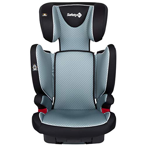 Safety 1st Road Fix Silla Coche Grupo 2 3 Isofix, crece con el niño 3-12 años (15-36 kg), Protección lateral segura, Ajuste fácil y seguro, color Pixel Grey