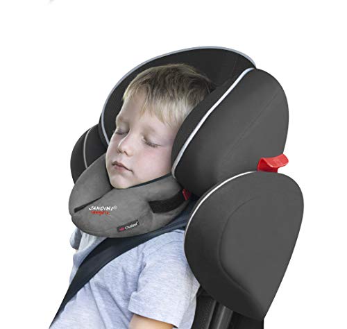 SANDINI SleepFix® Kids Outlast® – Cojín infantil con función de sujeción y compensación de temperatura - Accesorios de asiento infantil - Evita que la cabeza de su hijo caiga mientras duerme