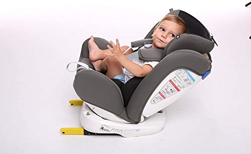 Silla de Coche Grupo 0 1 2 3 Isofix con pata de apoyo - Star Ibaby Travel Plus