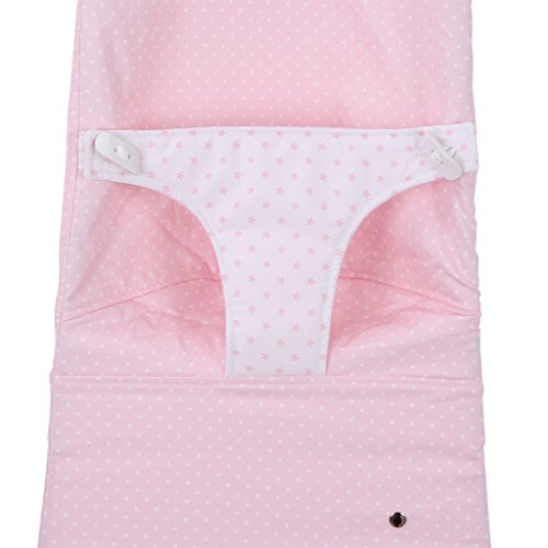 TititNins® - Funda para Hamaca BabyBjörn Balance Soft y Bliss Combi KUKU ROSA.(**Sustituye tapicería original) +40 tejidos