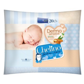 Toallitas Dermo Sensitive Chelino Easy & Go (20 uds)