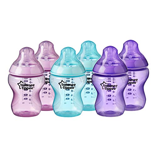 Tommee Tippee Biberones Colorados, 6 unidades