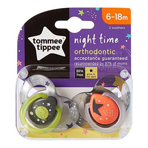 Tommee Tippee Chupete Night 2 unidades