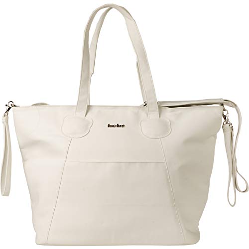 Tuc Tuc Brioche - Bolsa maternidad de polipiel, color beige