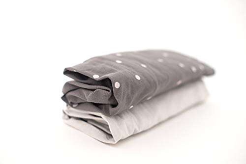 Tutti Bambini - Sabanas Ajustables (Pack 2) Grey/Silver Spotsgrey/Silver Spots