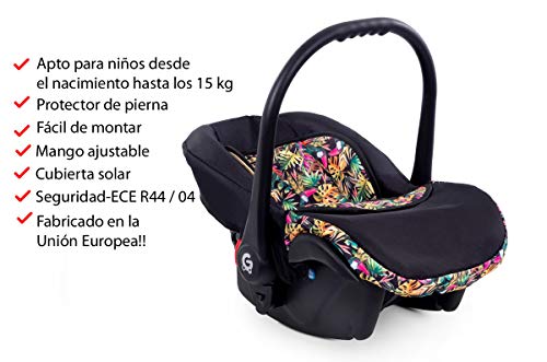 Urbano Cochecito de Bebe 3in1 Combi Carrito SILLA de COCHE by GaGaDumi (U4-Vintage)