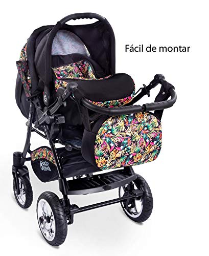 Urbano Cochecito de Bebe 3in1 Combi Carrito SILLA de COCHE by GaGaDumi (U4-Vintage)