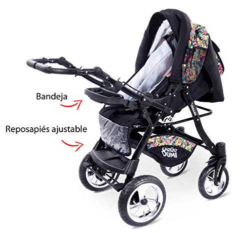 Urbano Cochecito de Bebe 3in1 Combi Carrito SILLA de COCHE by GaGaDumi (U4-Vintage)