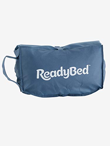 VERTBAUDET Saco de Dormir Readybed® con colchón Integrado Pin PON Pin Azul Claro Liso con Motivos Unica