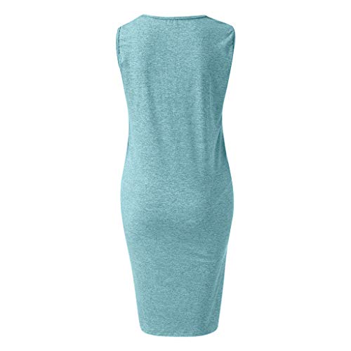 Vestido Mujer Nuevo Promociones Impresión Sin Mangas Maternidad Vestido Apoyos Bodycon Vestimenta Casual Ropa Premamá