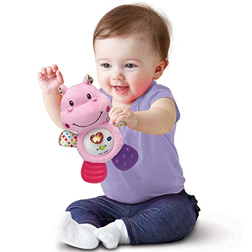 VTech Croc' Hippo Rose - Juegos educativos (Rosa, Chica, 2 año(s), Francés, LR44, 140 mm)