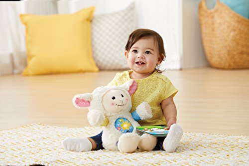 VTech-La pequeña Linda Musical Peluche bebé Interactivo, con Cuentos, Historias y Canciones Que desarrollan el lenguaje y la estimulación Visual y auditiva, Multicolor (3480-506722)