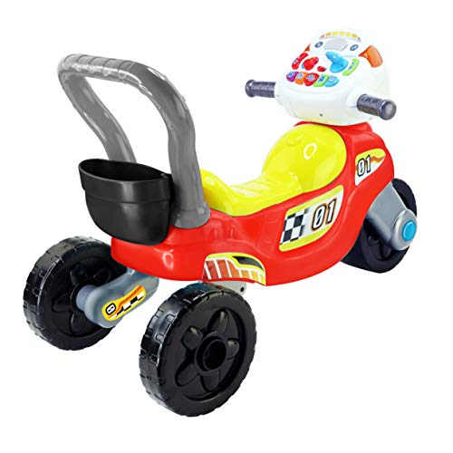 VTech- Moto de carreras 3 en 1 roja (3480-529467)