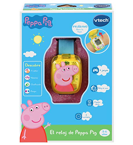 VTech Reloj Peppa Pig Azul (3480-526067)