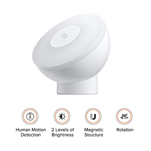 Xiaomi Lámpara activada con movimiento - Night Light 2, White