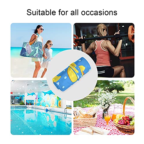 2 unids pañal de tela húmedo bolsas secas impermeables pato amarillo burbuja reutilizable lavable viaje playa yoga gimnasio bolsa para trajes de baño ropa mojada