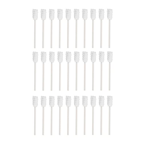 30 Piezas de Limpiador de Lengua para Bebés, Paquete Individual Cepillo de Dientes de Gasa Desechable Barra de Limpieza Bucal para Bebés Cuidado Dental para Bebés de 0 a 3 Años(72 x 11mm)