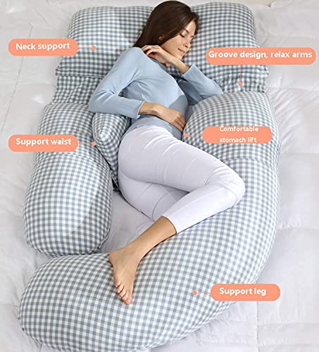 Almohada de maternidad almohadas de almohada de cuerpo completo for adultos almohadas de embarazo for adultos for la almohada de la cuña doble del lado del lado for la almohada del lado del lado de la